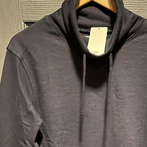 Mango mock neck sweatshirt some small new